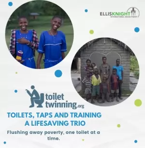 We proudly partnered with Toilet Twinning! And we want the world to know about this amazing organisation…