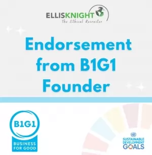 EK Receives Endorsement from B1G1 Founder