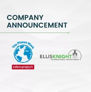 The Planet Mark selects EllisKnight International as a trusted recruitment partner